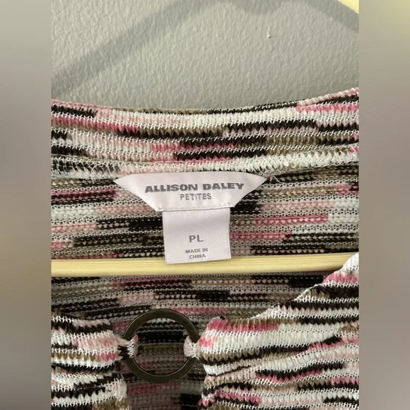 Knit Blouse Petite Large Excellent Condition - Picture 4 of 5